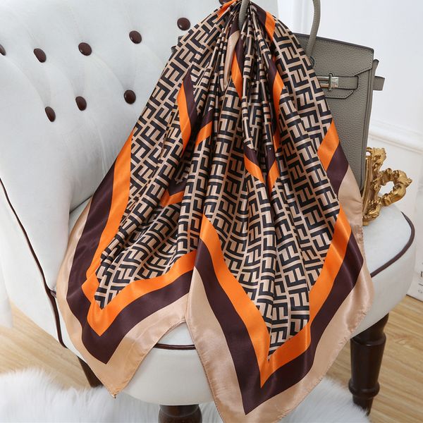 Шелковый шарф для женщин квадратный пашмина Шали окутывание густых теплого хиджаба