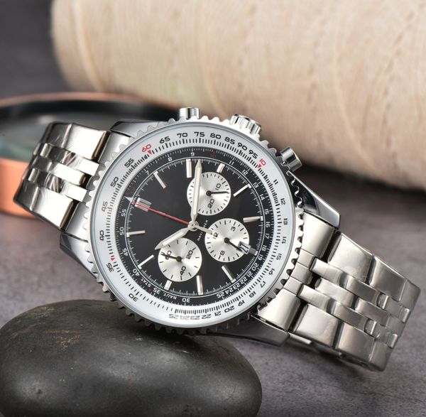 Nuovi orologi di lusso classici caldi moda bell'aspetto business svizzera orologio da uomo con quadrante da uomo di fascia alta annuale