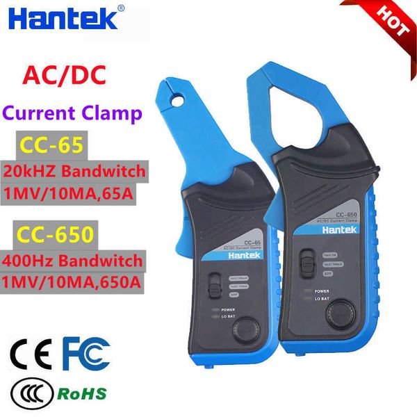 Hantek CC CC Stromzangen-Oszilloskop-Tastkopf für BE C ACDC mit BNC-Stecker KHzHz