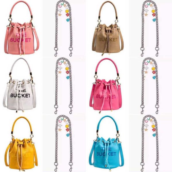 Großhandel The Bucket Bags And Chain Damenhandtaschen 2023 Neue Mode-Schultertasche Kleine Messager-Tasche
