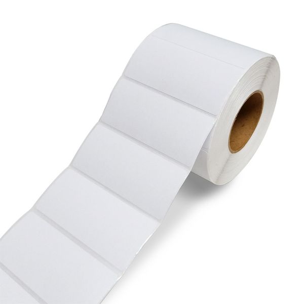 Thermal-Etikett-Papieraufkleberpapierrolle 100x150 mm für thermische Drucker wasserdichte Anti-Öl-Tränenresistente Barcode-Preisbezeichnung 350pcs/Set