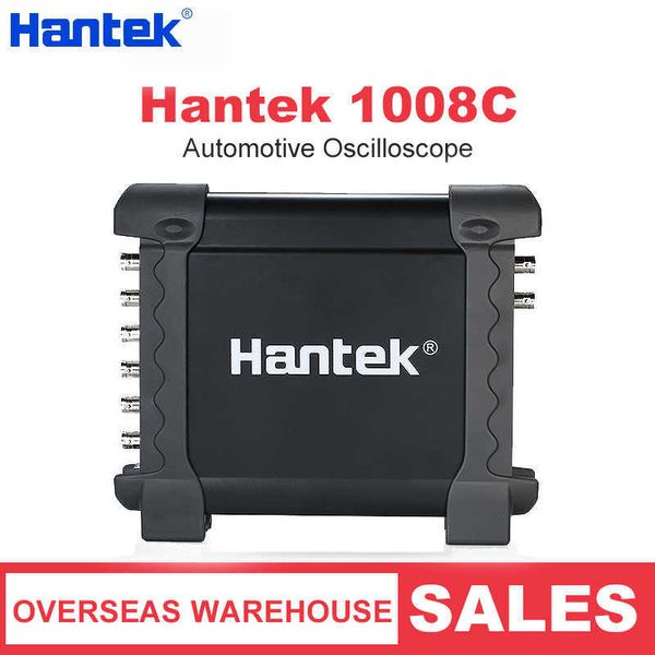 C Hantek Ch osciloscópio com HT USB PC Armazenamento Osciloscopedaqprograma gerador Digital Automotive Osciloscopio