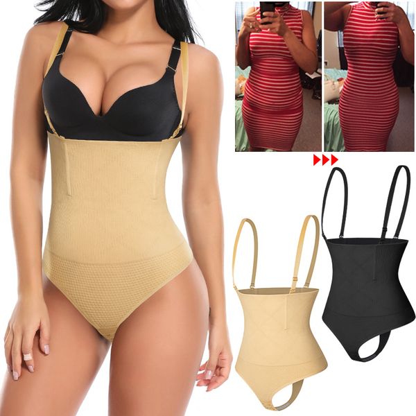 Shaper da donna a vita alta perizoma slip modellante pancia sottile modellante per il corpo perizoma mutandine modellanti donne butt lifter dimagrante guaina biancheria intima 230316