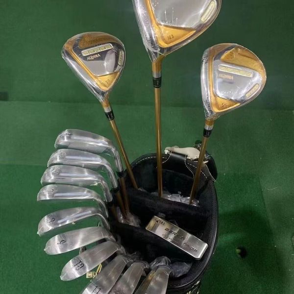 Linkshänder-Golfschläger HONMA Beres Forged MALE Komplettset Komplettset mit Schlägerkopfbezügen UPS DHL FEDEX