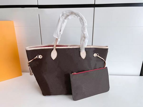 Yüksek kaliteli tote çanta lüks tasarımcılar çanta kadın omuz çanta çanta bayanlar açık cep alışveriş çantası cüzdan kompozit çantalar bayan debriyaj çantası kadın çanta