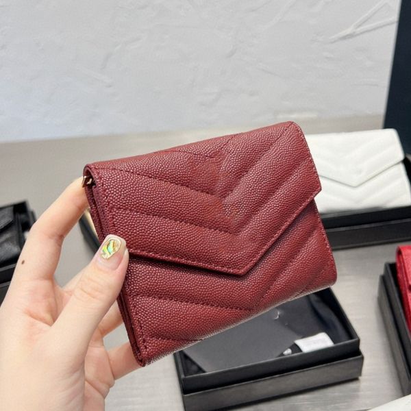 Abendtaschen Luxus Designer Origina G Geldbörse Qualität Kartenhalter Echtes Leder Frankreich Stil Y Damen Herren Geldbörsen Herren Schlüsselanhänger Kredit Münze Mini Wallet Bag