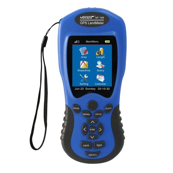 GPS Land Meter NF-198 Uso dell'attrezzatura di rilevamento GPS per il rilevamento del terreno agricolo e la visualizzazione della misurazione dell'area di mappatura Valore di misurazione