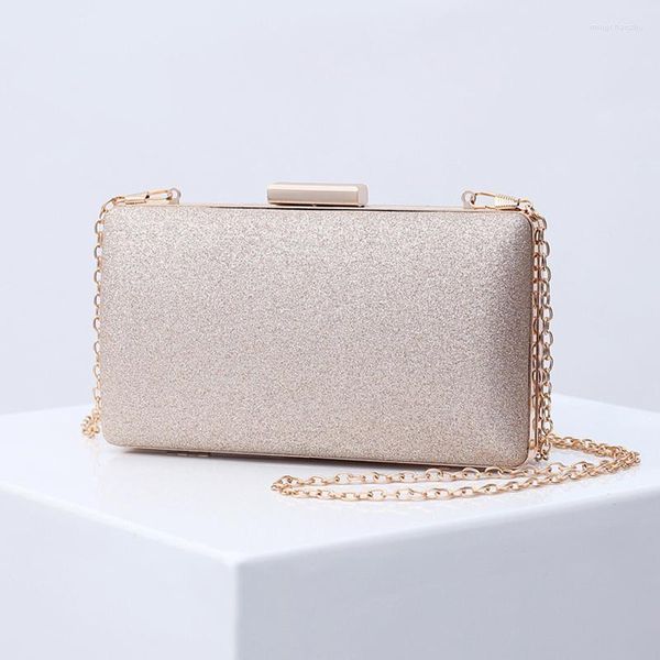 Borse da sera Anno Borsa di design di lusso Borse champagne Pochette Borsa a tracolla con tracolla retrò Bling per matrimonio 2023 Commercio all'ingrosso