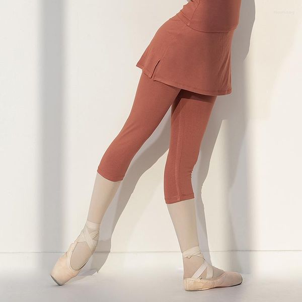 Abbigliamento da palcoscenico a 4 colori pantaloni da ballo da ballo femmina ginnastica costume da ballerina abbigliamento yoga vestiti classici da ballo jl4729