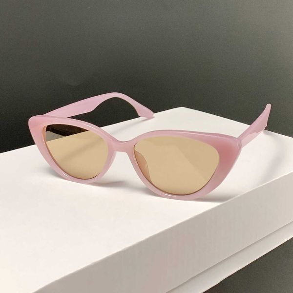 Óculos de sol KAMMPT Vintage Cat Eye Sunglasses para Mulher 2022 Moda Novo em Candy Color Feminino Sun Shades Óculos Top Brand Design Eyewear G230225