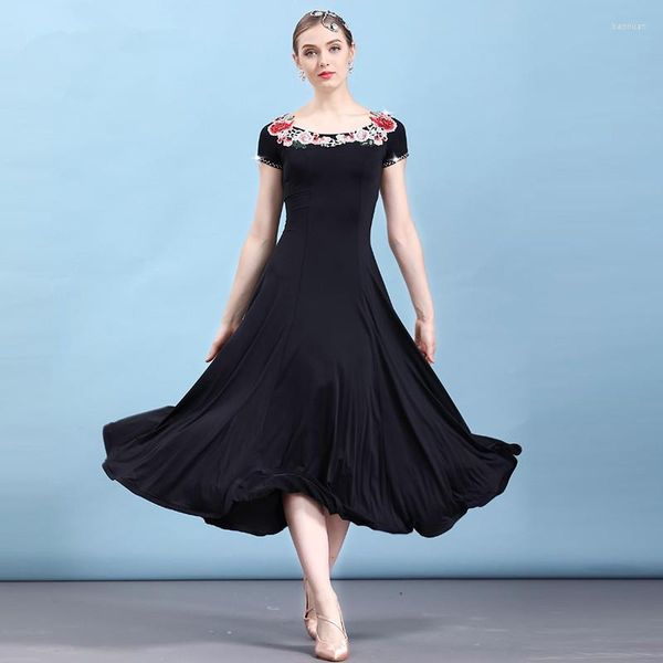 Stage Wear Est Fashion Women Ballroom Dance Dress For Dancing Waltz Tango Standard Girl's S-XXL