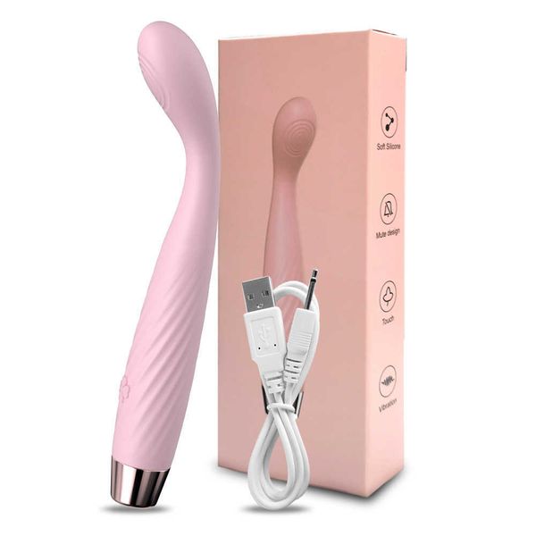 Nuovo vibratore del punto g per principianti Donne 8 secondi per l'orgasmo Vibrazioni a forma di dito Stimolatore del clitoride del capezzolo Giocattoli del sesso_voghion.com