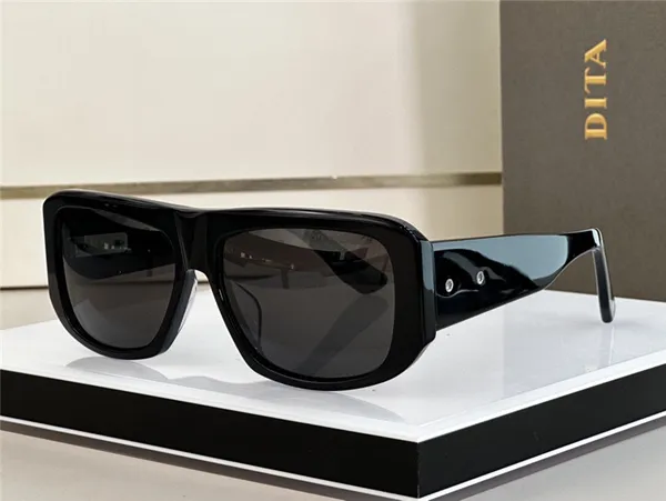 Occhiali da sole quadrati da uomo DITA fashion design SUPERFLIGHT montatura in acetato occhiali di protezione uv400 per esterni di fascia alta dallo stile moderno e generoso