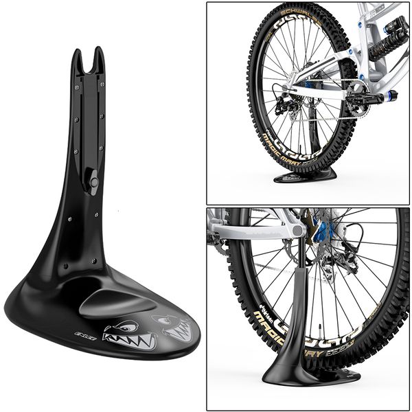 Telai per biciclette Portabiciclette Supporto stradale Supporto per parcheggio Supporto portatile universale verticale da pavimento Staffa regolabile 230316