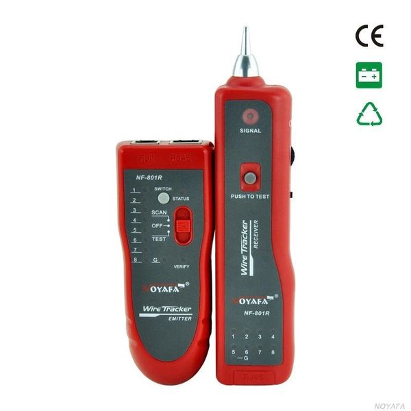 Сеть RJ11 RJ45 LAN Tracker Tracker Locator Locator и кабельный тестер кабель LAN Tester NF-801R