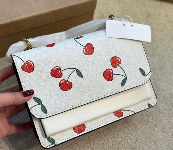 Tasarımcı Klare Çanta CS Toybu Omuz Crossbody Organ Çanta Çanta Tote Moda Kadınlar Gerçek Deri Flip Alışveriş Kare Cüzdan Lüksler Kiraz Bacchus Sacoche