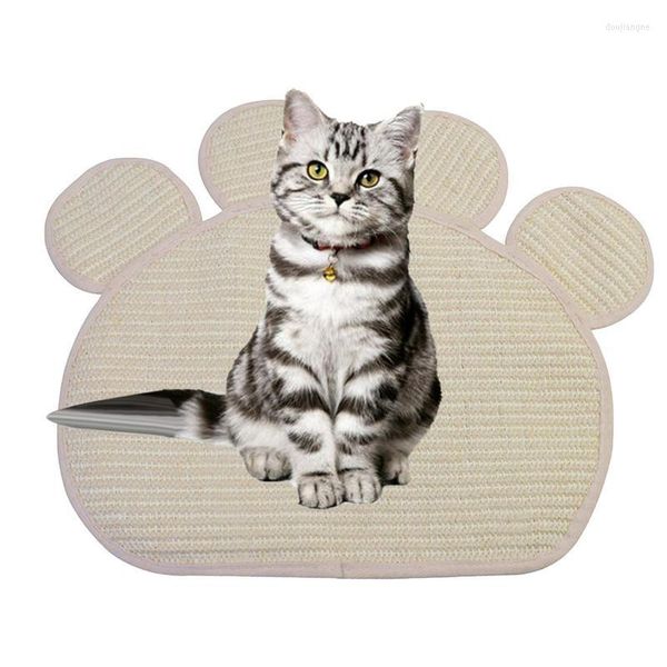 Giyime dayanıklı pençe tipi çizik tahtası yumuşak pençeler ped besleme aksesuarları için kedi oyuncaklar çizici paspas