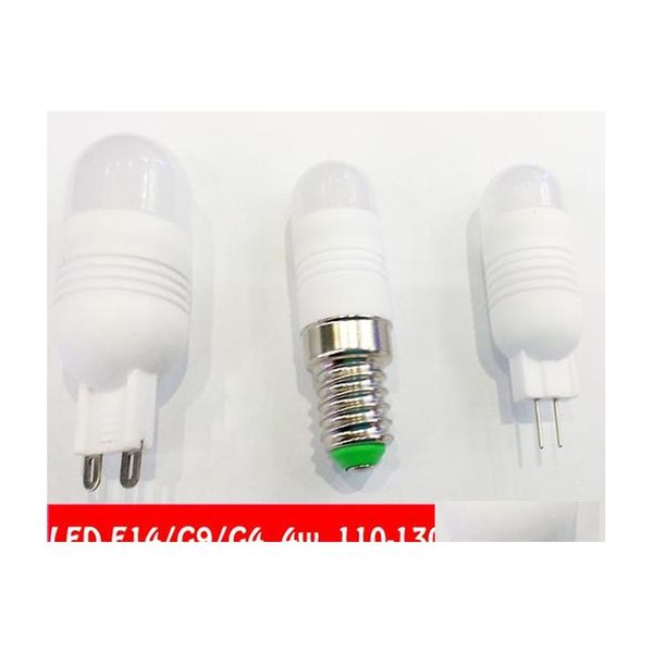 2016 LED ampuller avize BBS E14/G9/G4 110V130V 220V240V 4W Kolye Lambaları Mini Seramik BB Işık Boncukları 3014 SMD Damla Dağıtım Işıkları Işık DHDBB