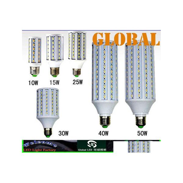 Bulbos de LED de 2016 Lâmpada BB 5630 SMD10W/15W/25W/30W/40W/50W E27 B22 E14 210240V 110130V ECONECIO