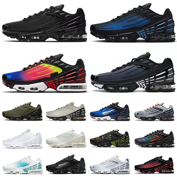 nike air max plus 3 airmax tn Running Ayakkabı Erkek Kadın Tn Fransa Obsidyen Kurt Grisi Siyah Beyaz Zeytin Eğitmenler Radyant Kırmızı Tekrar Baskı Gri Tns【code ：L】Sneakers