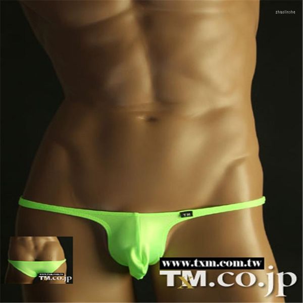 Underpants Rouphe Men Briefs Brand Sexy mass nylon u convexo bolsa tm shorts breves