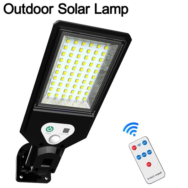 Led Solar Street Light Sensore PIR Impermeabile IP65 Wall Outdoor Garden Landscape Security Lights oemled