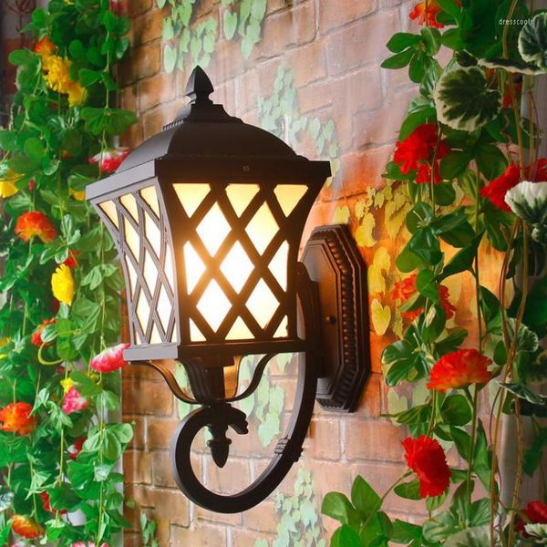 Lampada da parete 1 PCs giardino esterno impermeabile a barra leggera a LED Balcony Courtyard Hillway Lighting Arandela