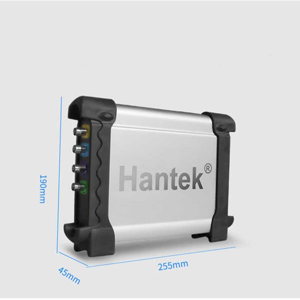 DSO3254A Hantek Oscilloscopio digitale Memoria portatile a 4 canali USB 100 MHz 16CH Multimetro analizzatore logico