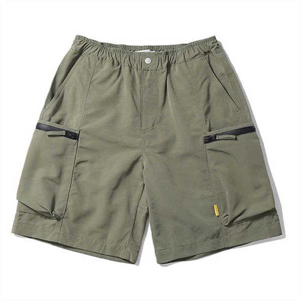 Shorts masculinos calças de roupas de techwear masculino de verão de joelho de bolso tático de bolso de joelho curto esportivo de moda de moda baggy shorts de basquete G230316