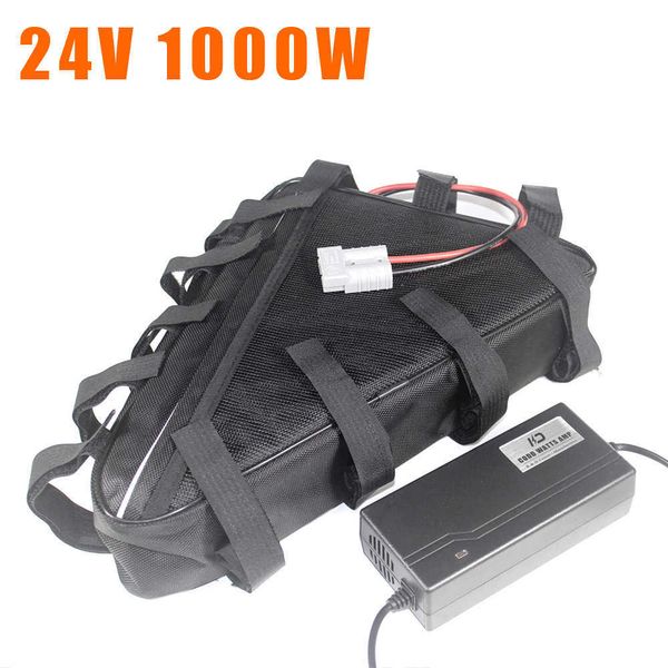 Üçgen 24V Lityum İyon Pil 24V 20AH 30AH Ebike Elektrikli Scooter Elektrikli Bisiklet Pilleri 24 Volt 1000W 500W Pil