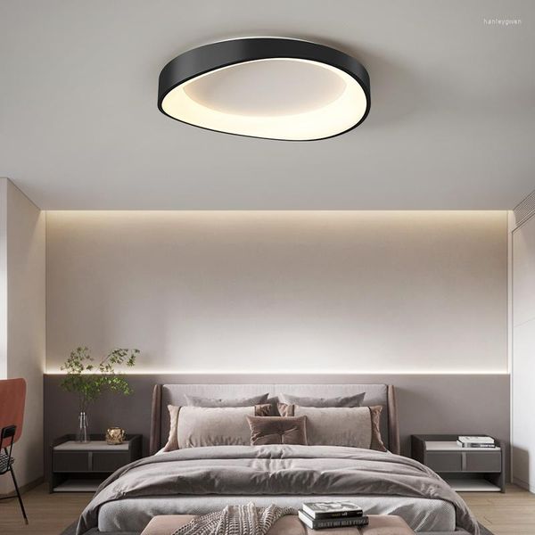 Plafoniere Semplice Camera da letto moderna da incasso a Led 2023 Creativo minimalista Nordic Loft Decor Style Lampada da soggiorno