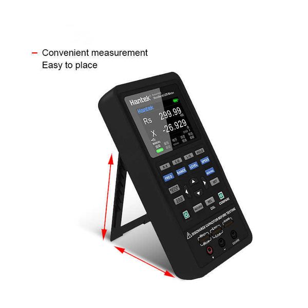 Hantek1832c LCR Hantek1833C Medidor digital de handheld Capacitância portátil e ferramentas de testador de medição de resistência Ferramentas