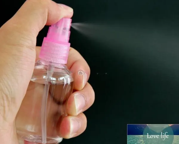 Viagem por atacado Perfume de plástico transparente Atomizador pequeno mini garrafa de spray vazio de cor de reabastecimento Random Random 30ml 50ml 100ml