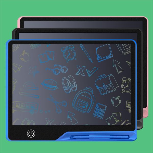 Disegno Pittura Forniture 16Inch Colori LCD Tavoletta da scrittura Disegno elettronico Doodle Board Digitale colorato Scrittura a mano Pad Regalo per bambini Ricarica USB 230317