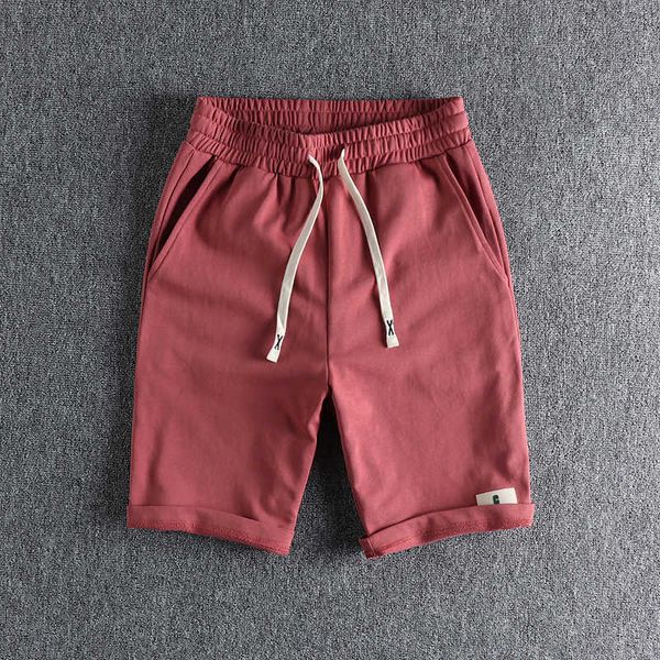 Shorts masculinos shorts casuais masculinos com loop de conforto de malha