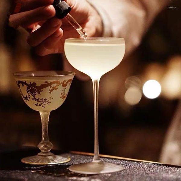 Bicchieri da vino Calice da cocktail in vetro cristallo da 160 ml, champagne rosso, Martini