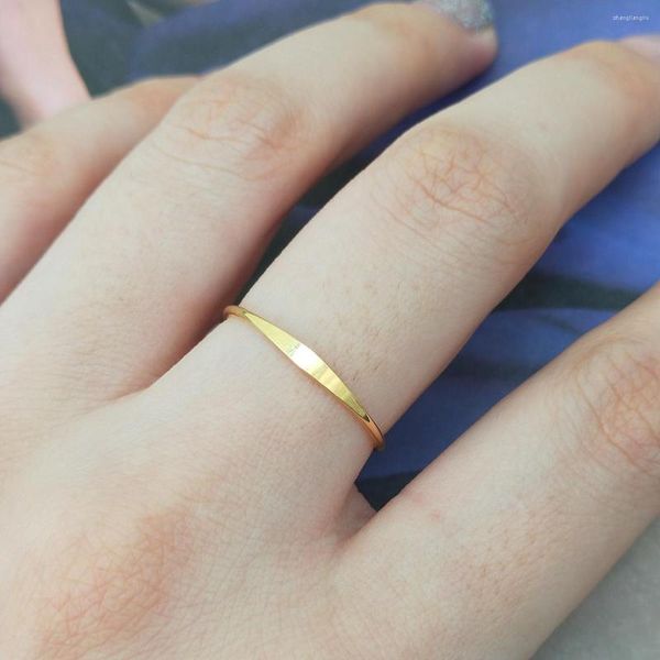 Cluster Rings 14K Gold Filled Knuckle Ring Boho Jewelry Minimalista Stacking Bohemian For Women MenEngagement Regalo di nozze