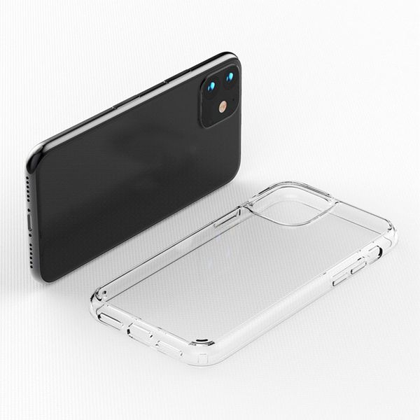 Casos de telefone celular transparentes acrílicos transparentes TPU para iPhone 14 13 12 11 Pro máximo x xs xr 8 7 6s Plus Samsung Galaxy S20 S21 S22 S23 DHL Fast