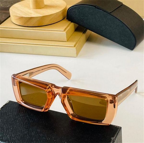 Runway Cool Sunglasses Designer Whitetriangle Logo Glasses Sun Millionaires SPR24Y MENS DESIGNER RETANGLULAR DE HIGHORA