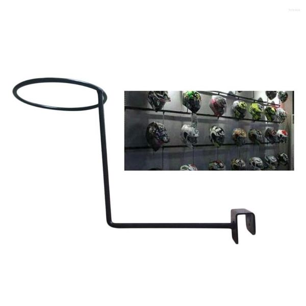 Capacetes de motocicleta 8 PCs Holder Shelf Wall Goks Organizador de entrada para serviço pesado