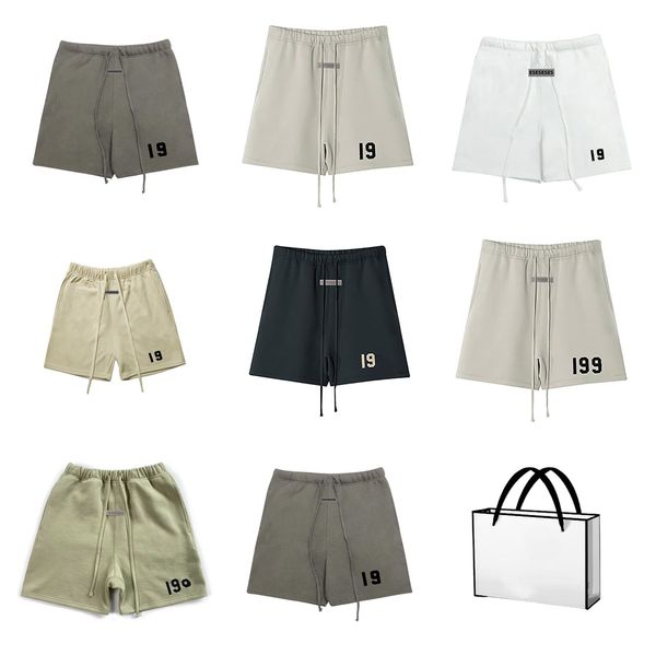 Herren Summer Sweat Shorts Designer Pant 19xx Figur Alphabet Druck Doppelfaden Vintage High Street Loose Keiki Kona Shorts Flocked Draw String Women Big Sig S-XXXL