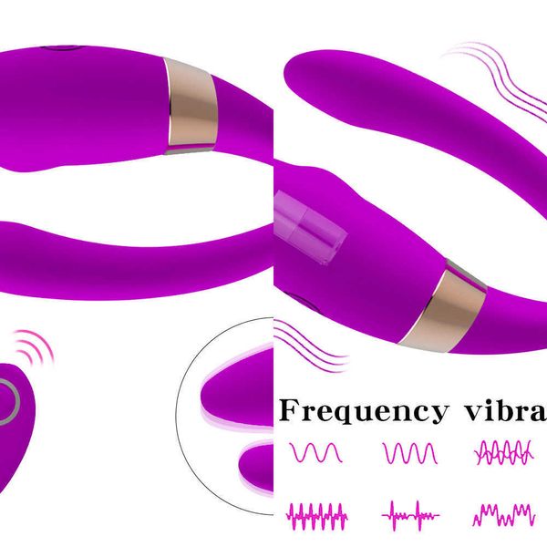 Nxy Vibratori Wireless Remote per coppie femminili Condividi Vibe Double Vibrating g Spot Massaggio clitorideo Giocattolo adulto del sesso Donne 230310