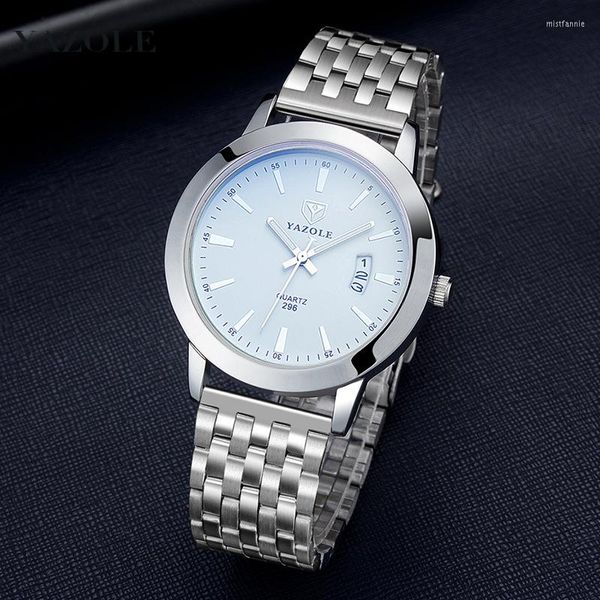 Нарученные часы Лето 2023 Мужские водонепроницаемые спортивные часы Стальные пояса будут применимы к синим кварцевым часам для мужской и женской пары Vintage