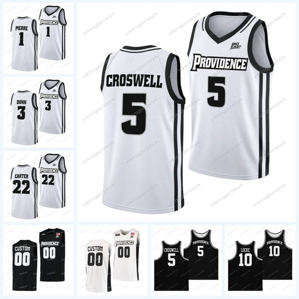 NCAA Providence Friars College Jersey de basquete Jayden Pierre Kieran O'Haire Scott Morozov Clifton Moore Noah Locke Bryce Hopkins Luke Fonts Corey Floyd Croswell