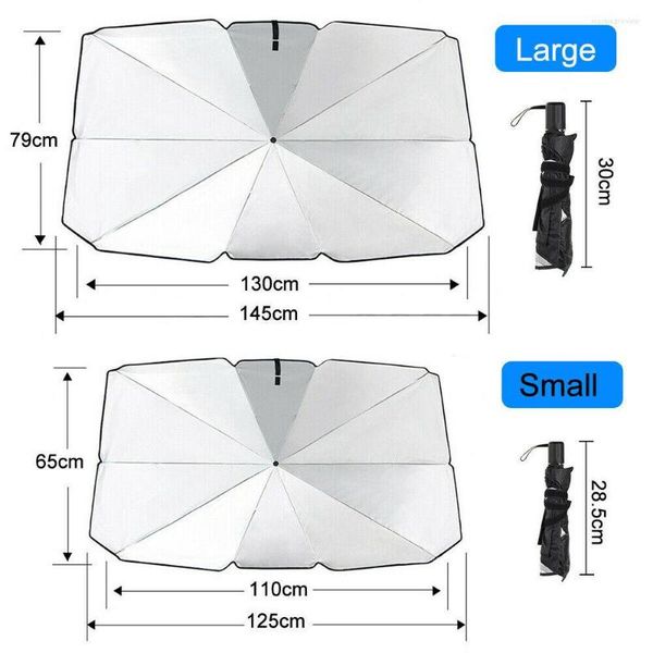 Araba güneş şemsiye iç ön cam güneş kapağı ön pencere UV koruma perdesi parasol aksesuarları