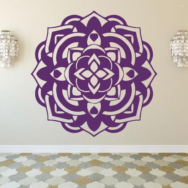 Adesivos de parede Removável Creative Datura adesivo decalque decoração de casa para acessórios de decoração de sala de estar murais vinilo pared decals hq719