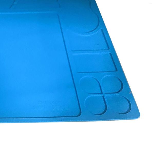 Kit di riparazione per orologi Tappetino da lavoro in silicone anti-isolamento per saldatore