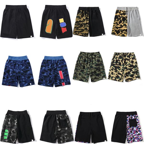 Subarco Bathing Ape Shorts masculino masculino Summer Subarão Balinha Bordar Bordge Shorts Praias Japansports Calças M/L/XL/XXL/XXXL