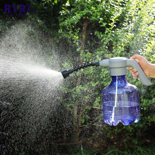 Attrezzature per irrigazione Irrigatore ricaricabile Bottiglia spray da giardino elettrica da 3 litri Lattina automatica Attrezzi e attrezzature da giardinaggio impermeabili
