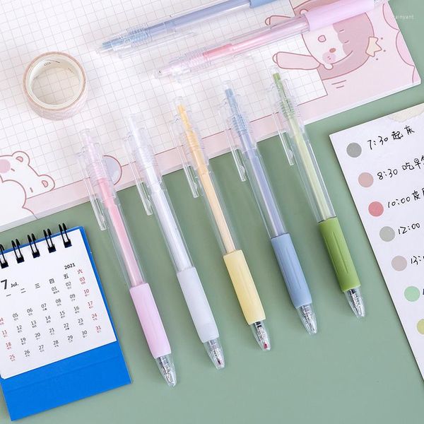 Simpatiche penne gel Penne di cancelleria Forniture scolastiche giapponesi stazionarie